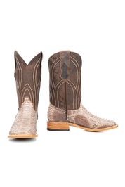Walter Python Exotic Square Toe Cowboy Boot