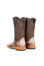 Walter Python Exotic Square Toe Cowboy Boot
