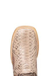 Walter Python Exotic Square Toe Cowboy Boot