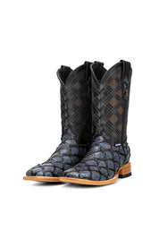 Bradley Pirarucu Square Toe Cowboy Boot