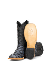 Bradley Pirarucu Square Toe Cowboy Boot
