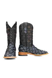 Bradley Pirarucu Square Toe Cowboy Boot