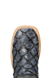 Bradley Pirarucu Square Toe Cowboy Boot