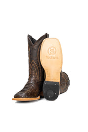Walter Python Exotic Square Toe Cowboy Boot