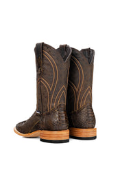 Walter Python Exotic Square Toe Cowboy Boot