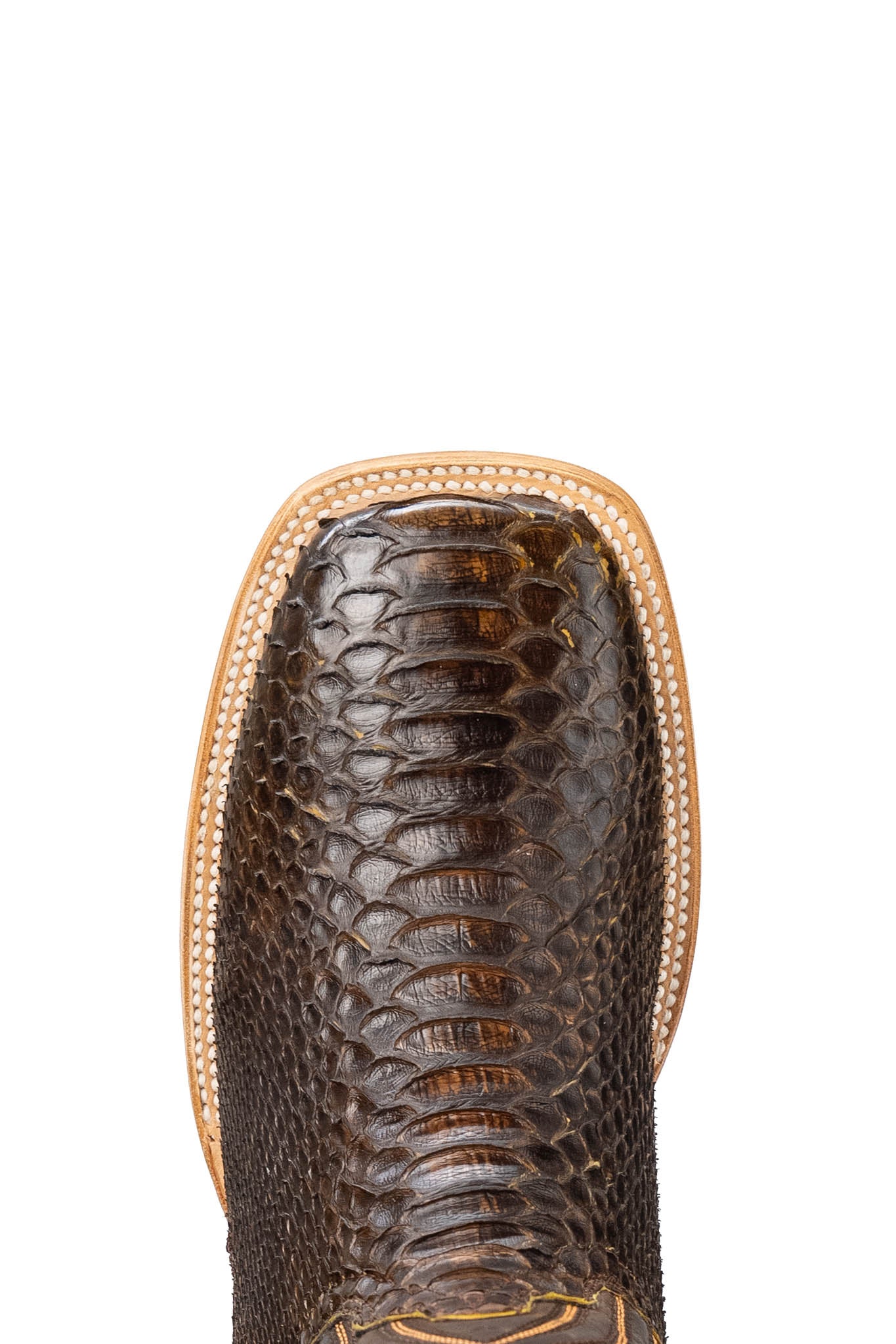Walter Python Exotic Square Toe Cowboy Boot