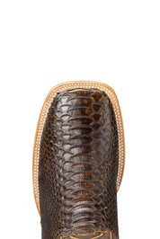 Walter Python Exotic Square Toe Cowboy Boot