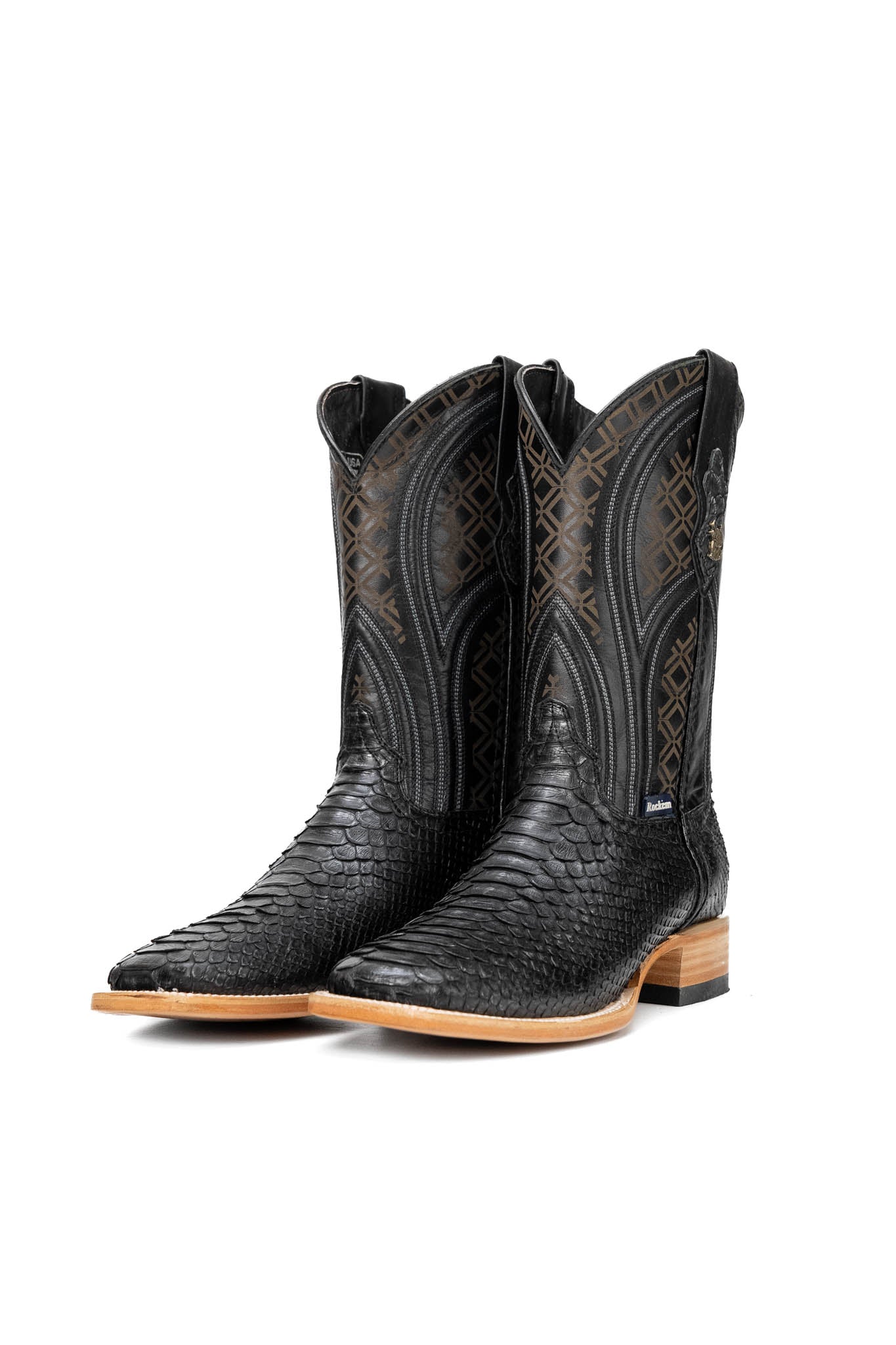 Walter Python Exotic Square Toe Cowboy Boot – Rock'Em