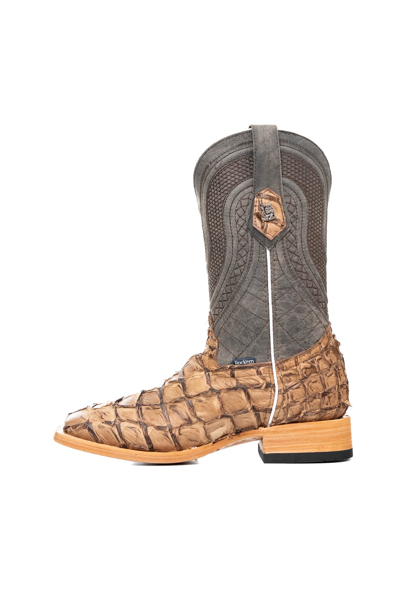 Lambeth Pirarucu Exotic Square Toe Cowboy Boot
