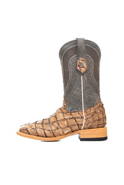 Lambeth Pirarucu Exotic Square Toe Cowboy Boot