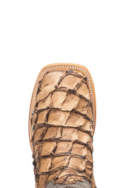 Lambeth Pirarucu Exotic Square Toe Cowboy Boot