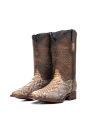 Andersen Python Round Toe Cowboy Boot