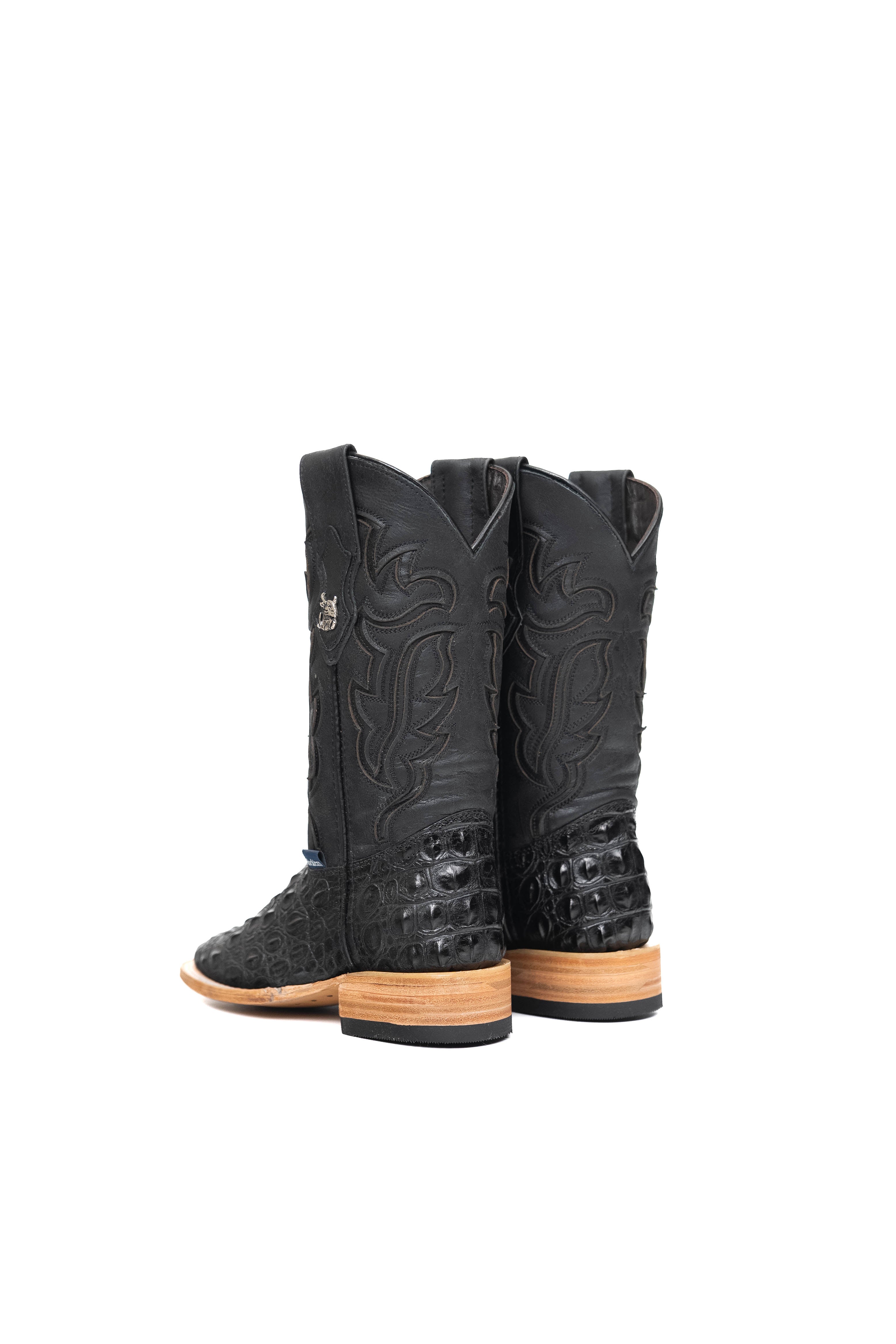 Bruce Hornback Square Toe Youth Cowboy Boot