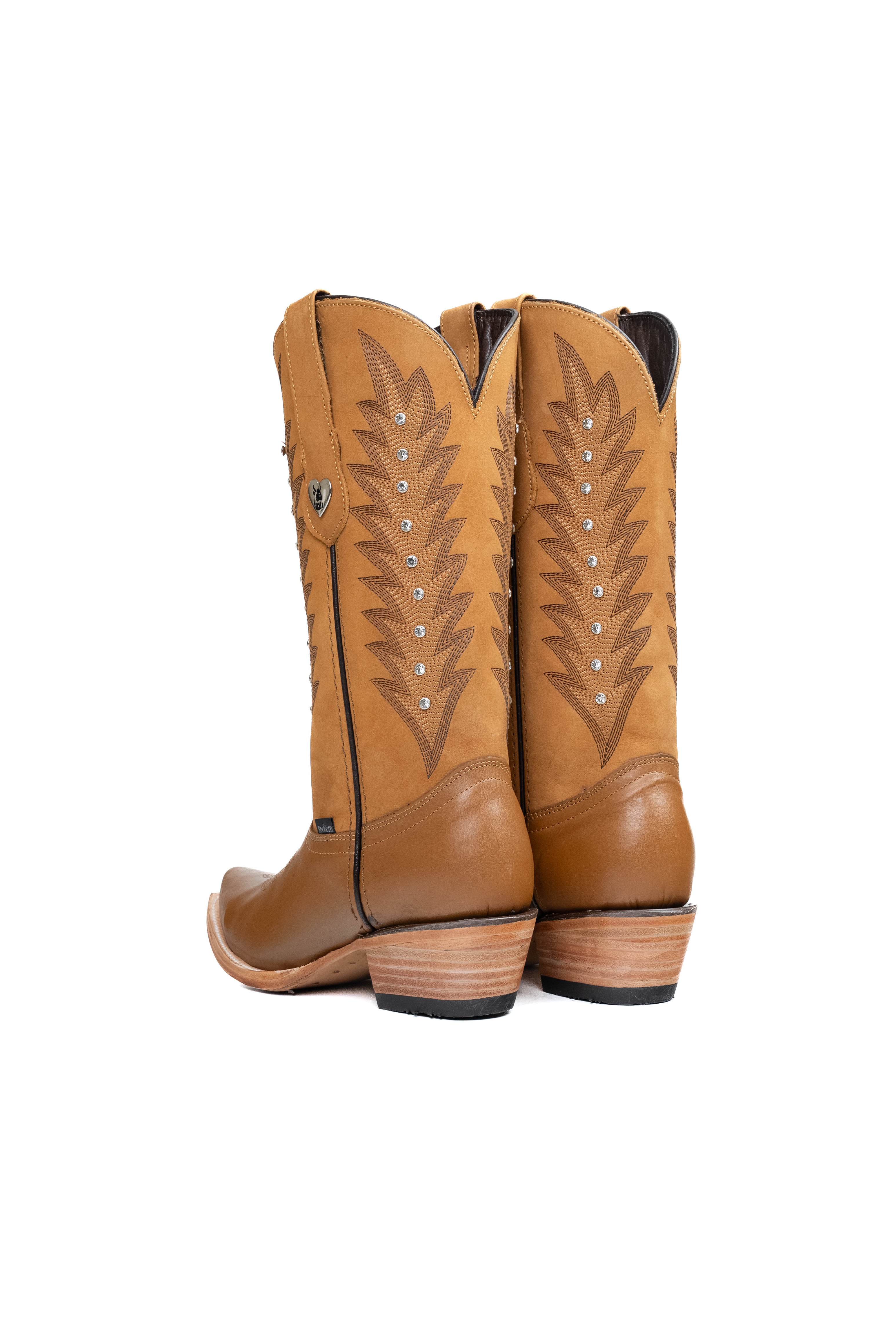 Sierra Crystal Belle Snip Toe Cowgirl Boot