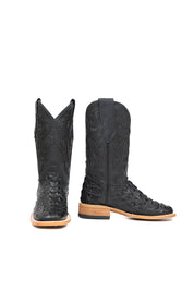 Bruce Hornback Square Toe Youth Cowboy Boot