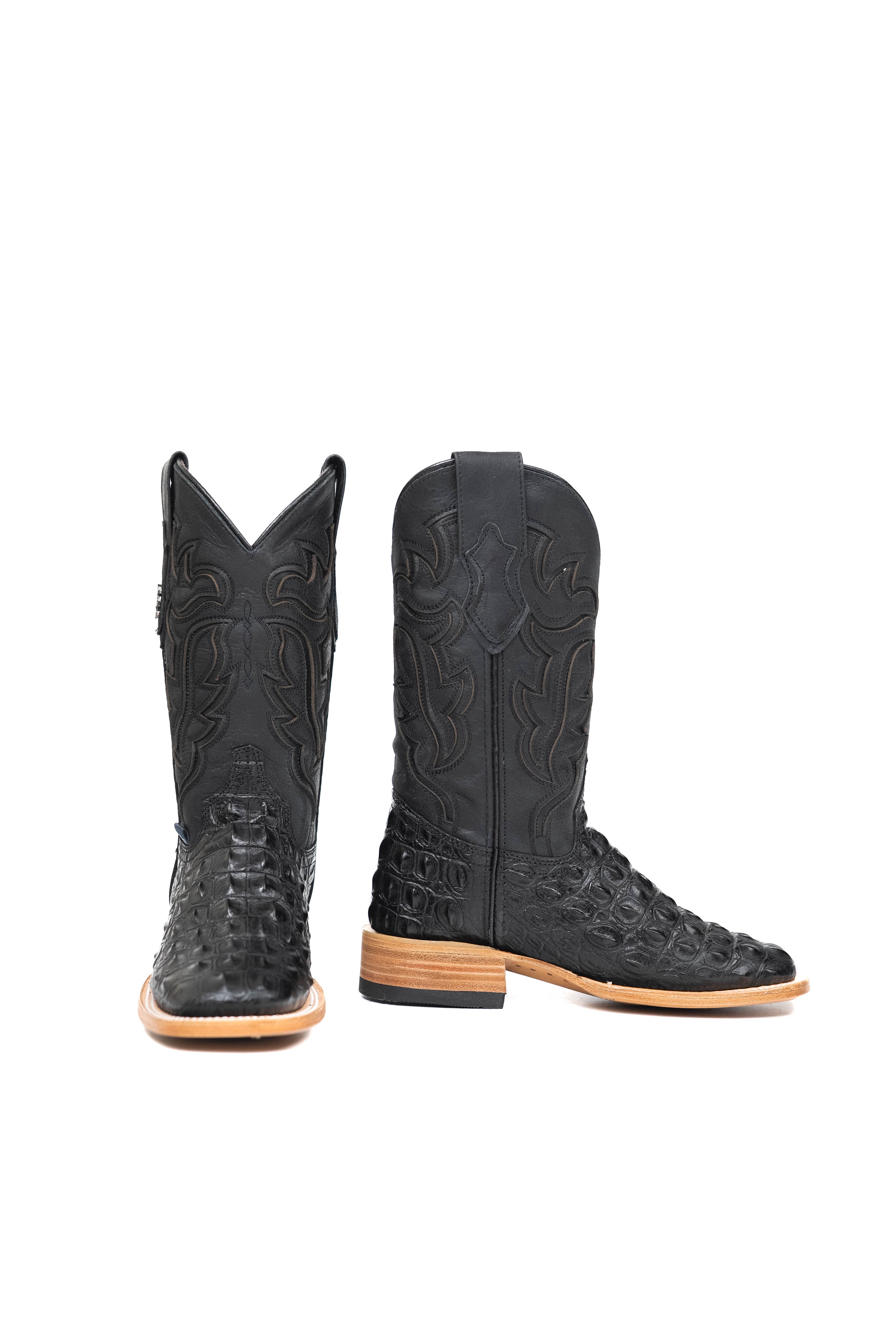 Bruce Hornback Square Toe Youth Cowboy Boot