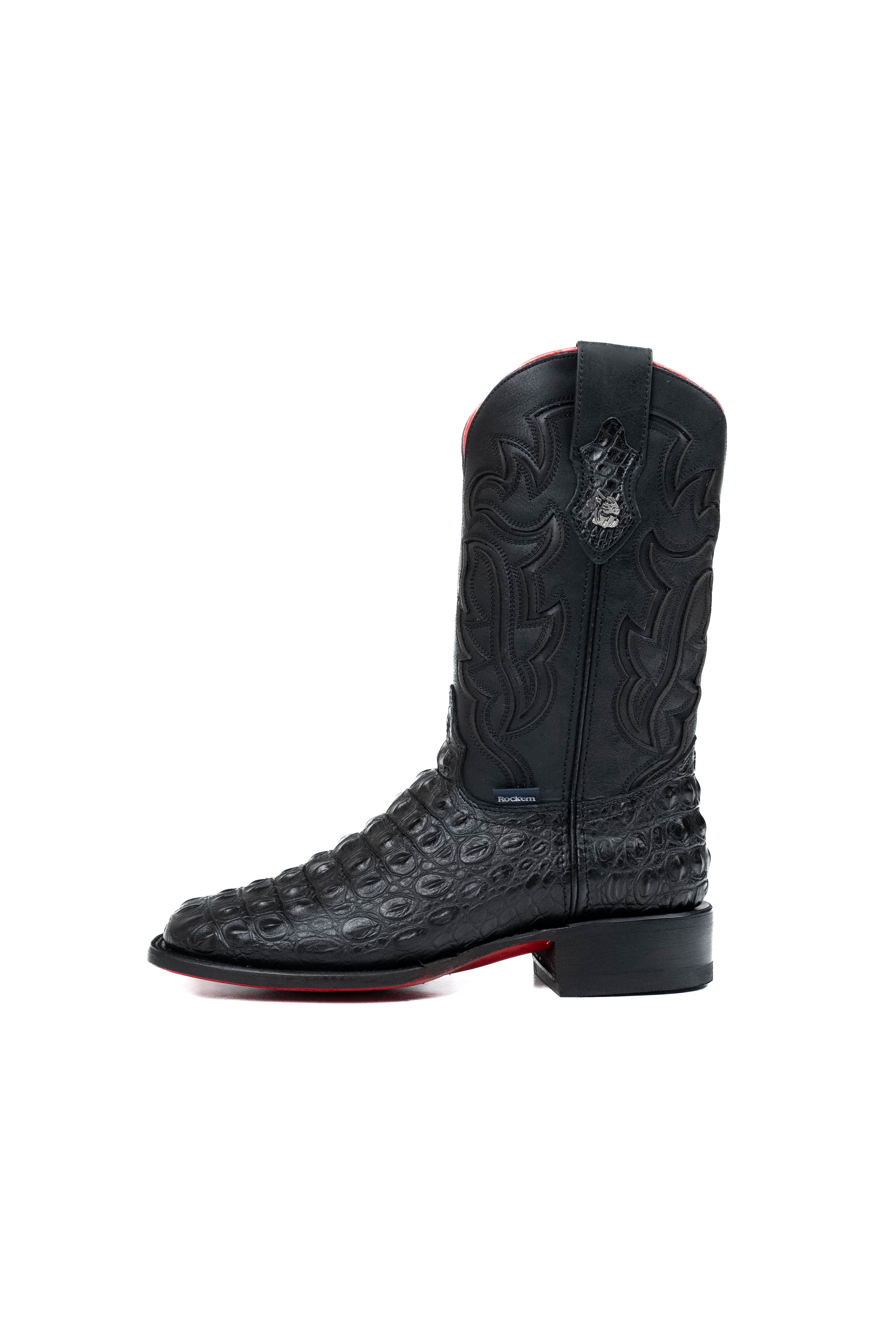 Bruce Rappaport Boot Bruce Hornback Red Bottom Square Toe Cowboy Boot – Rock'Em