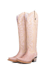 Ariana Python Exotic Tall Snip Toe Cowgirl Boot