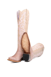 Ariana Python Exotic Tall Snip Toe Cowgirl Boot