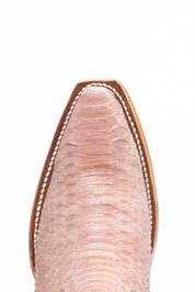 Ariana Python Exotic Tall Snip Toe Cowgirl Boot