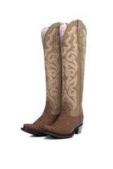 Ariana Python Tall Snip Toe Cowgirl Boot