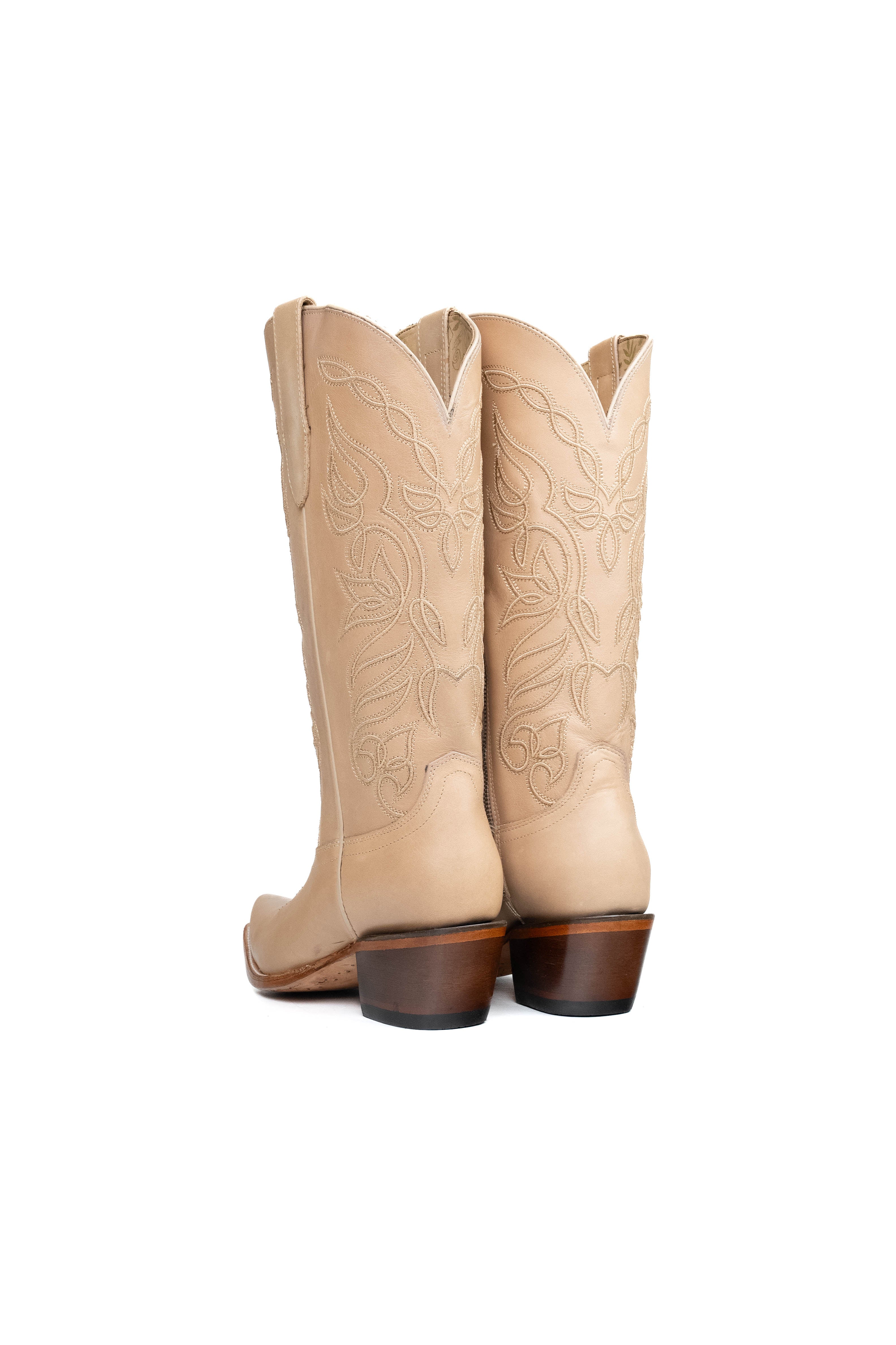 Sally Midi Wide Calf Snip Toe Cowgirl Boot