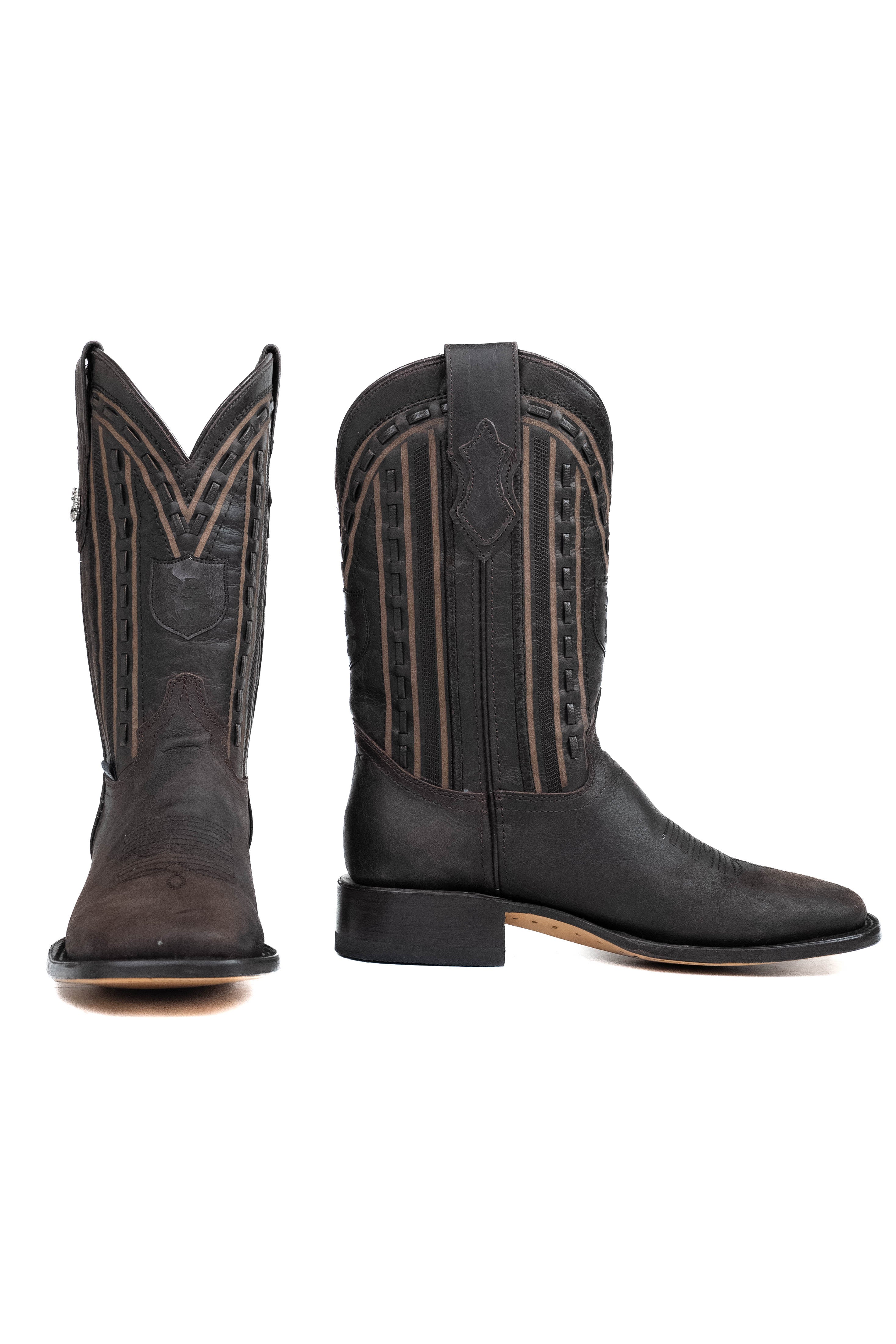 Brandon Square Toe Cowboy Boot