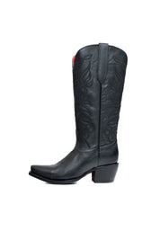 Sally Midi Red Bottom Wide Calf Snip Toe Cowgirl Boot