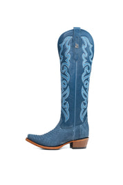 Ariana Python Exotic Tall Snip Toe Cowgirl Boot