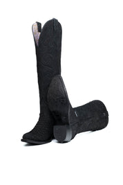 Ariana Python Exotic Tall Snip Toe Cowgirl Boot