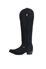 Ariana Python Exotic Tall Snip Toe Cowgirl Boot