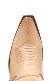 Dalia Midi Wide Calf Snip Toe Cowgirl Boot