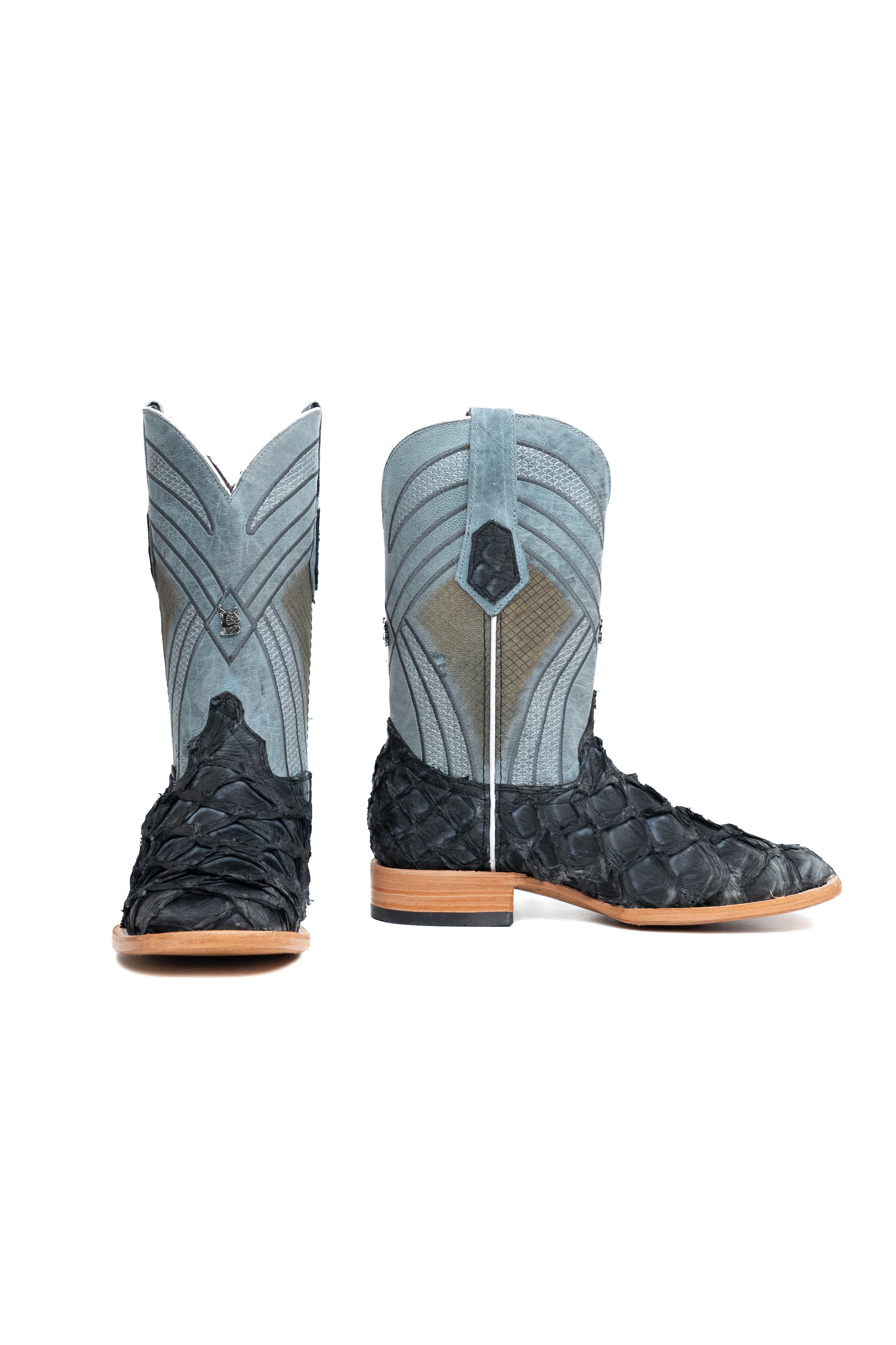 Monroe Pirarucu Square Toe Cowboy Boot