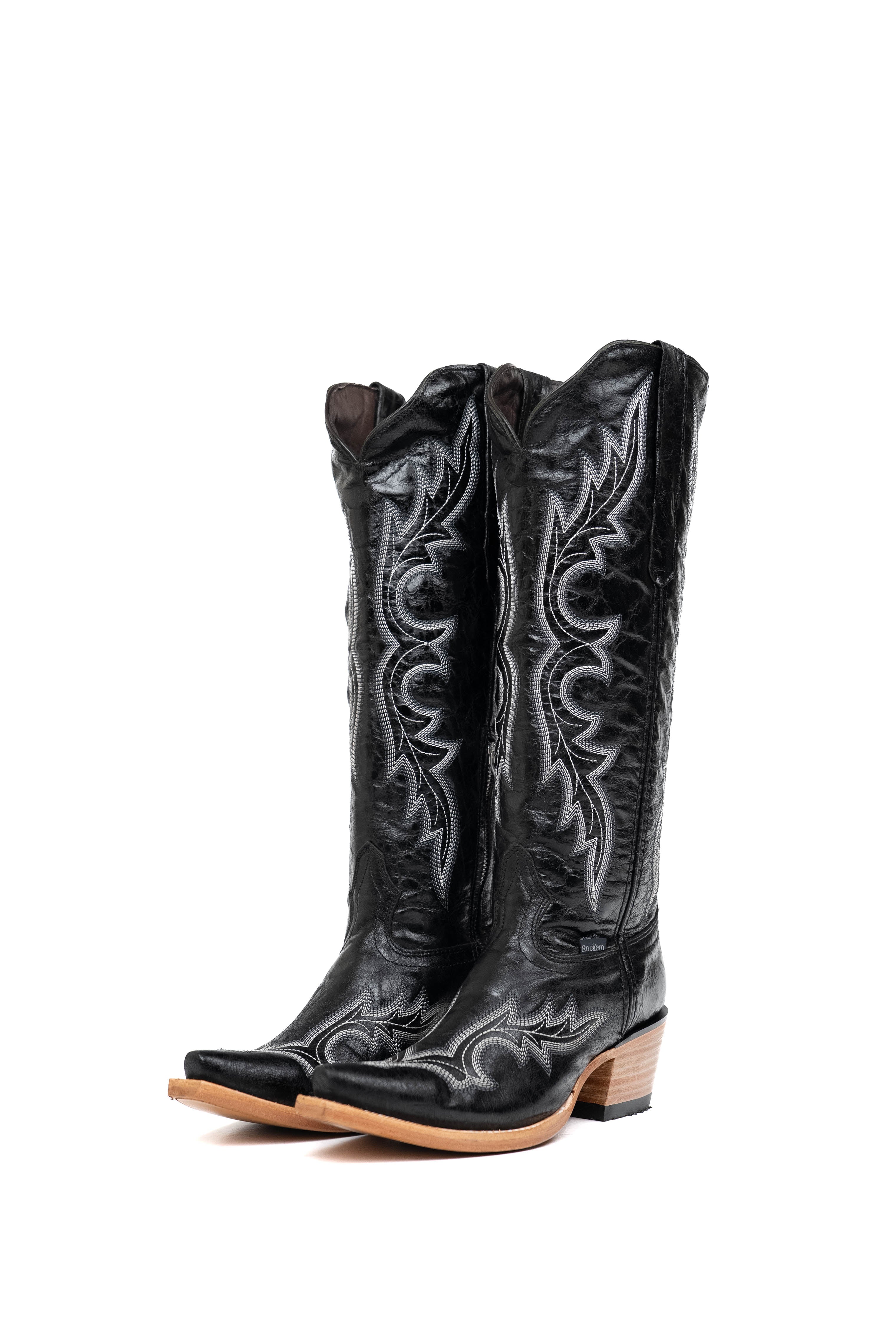 Renata Tall Snip Toe Cowgirl Boot