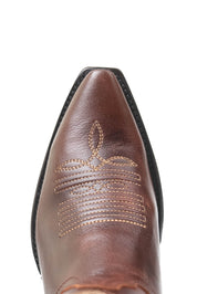 Mia Wide Calf Snip Toe Cowgirl Boot