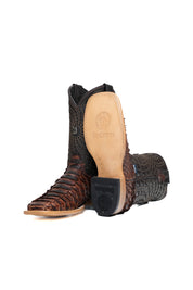 Brian Python Square Toe Cowboy Boot
