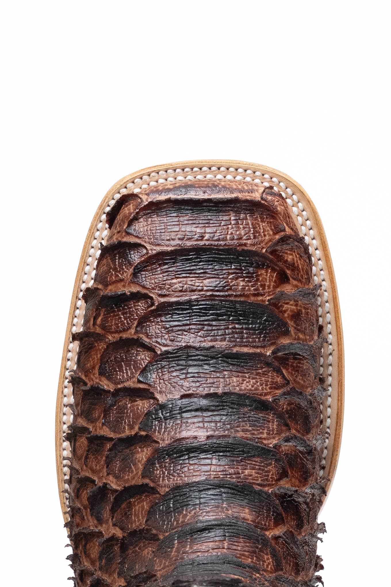 Brian Python Square Toe Cowboy Boot