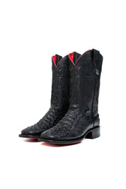 Bruce Hornback Red Bottom Square Toe Cowboy Boot