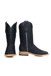 Lucas Exotic Python Square Toe Cowboy Boot