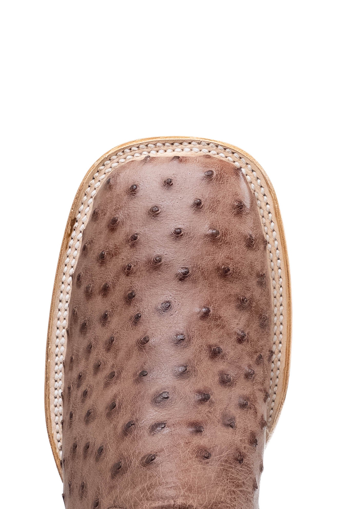 Lucas Exotic Ostrich Square Toe Cowboy Boot