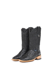 Bruce Hornback Square Toe Youth Cowboy Boot