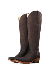 Presley Matte Python Tall Snip Toe Cowgirl Boot