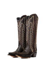 Ivy Python Tall Snip Toe Cowgirl Boot