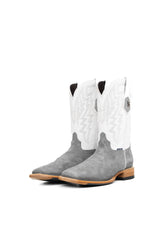 Maverick Roughout Square Toe Cowboy Boot