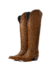 Nancy Tall Wide Calf Snip Toe Cowgirl Boot