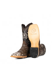 Men's Cowhide Square Toe Cowboy Boot Size 9.5 Box NM57