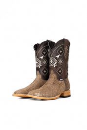 Men's Cowhide Square Toe Cowboy Boot Size 10 Box NM58