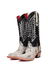 Charlotte Cowhide Red Bottom Snip Toe Cowgirl Boot Size 8.5 Box VW66