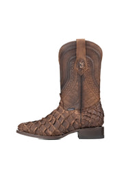 Lambeth Pirarucu Exotic Round Toe Cowboy Boot