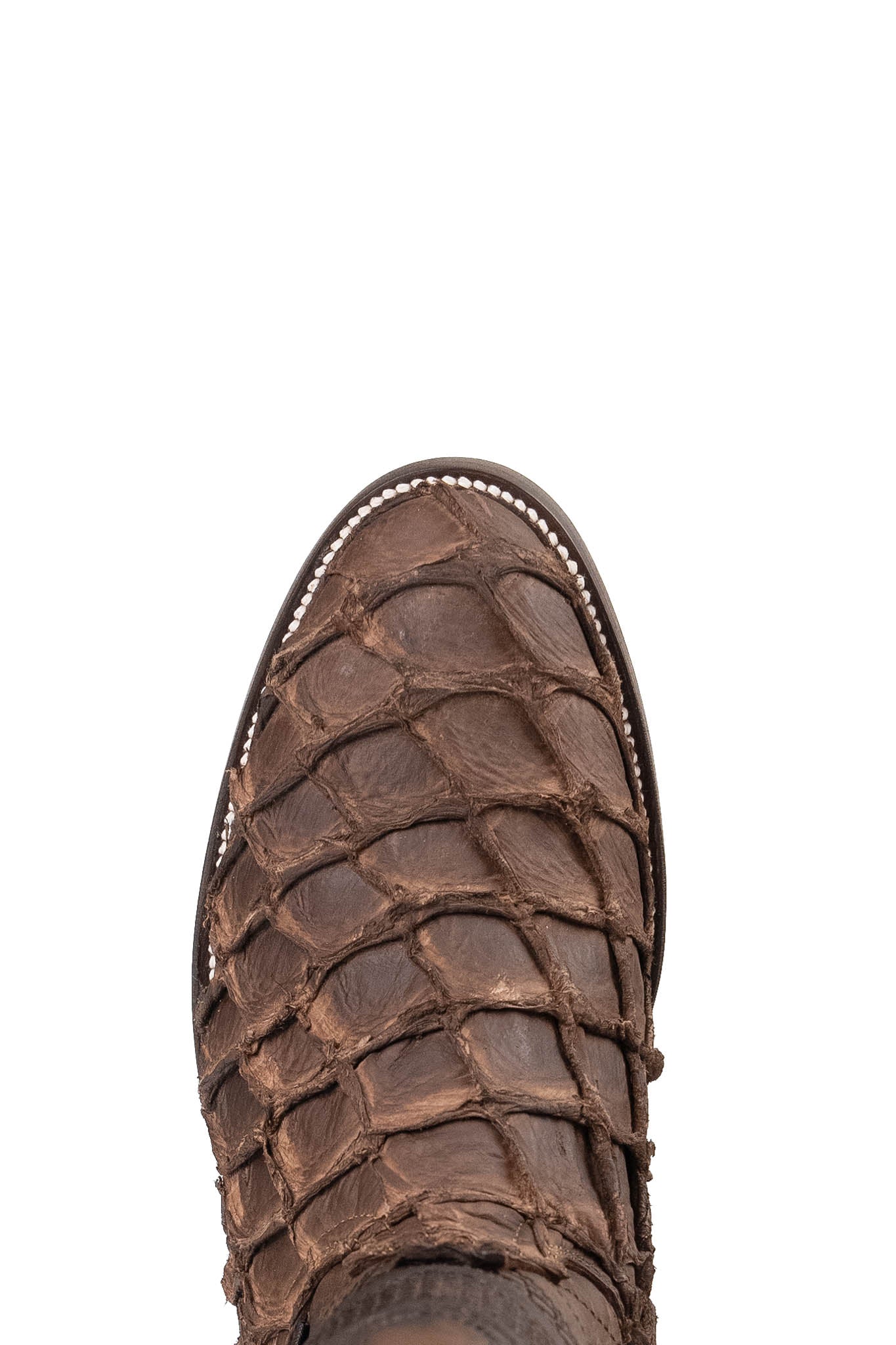 Lambeth Pirarucu Exotic Round Toe Cowboy Boot